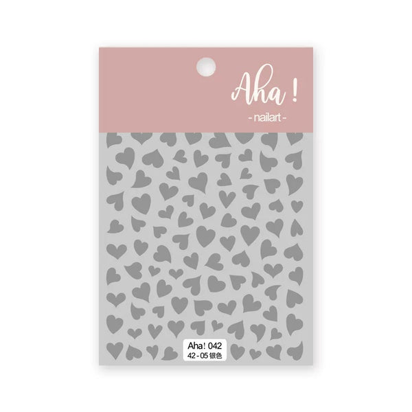 Heart shape sticker