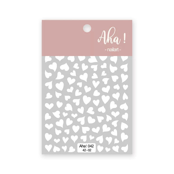 Heart shape sticker