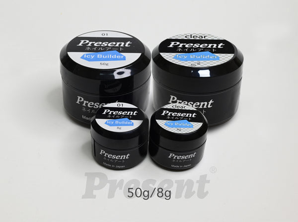 Icy builder gel | Present (8g/50g/1kg)