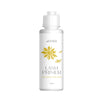 A 100ml white bottle of JOVISA Lash Primer with a white flip-top cap, featuring a yellow flower graphic and black and gold text on the label, set against a plain white background.