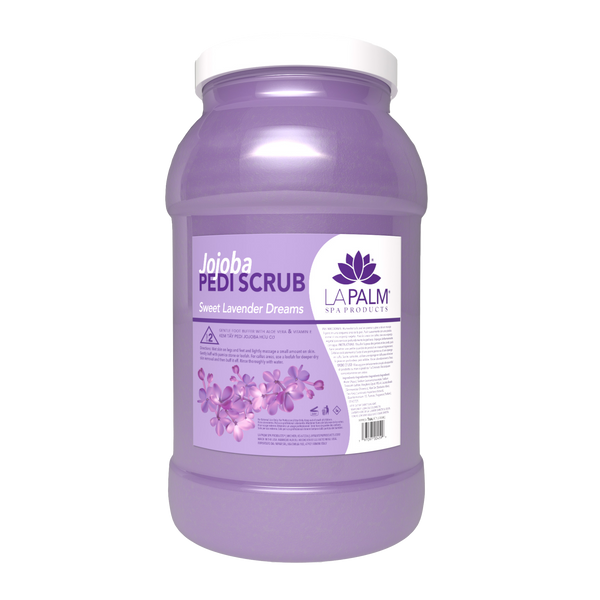 Jojoba Pedi Gel Scrub Lavander/Orange Tangerine | La Palm