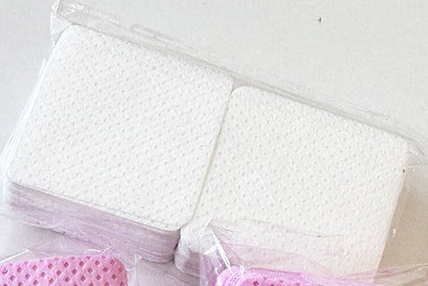 Lint Free Soft Nail Wipes Lash Wipes Pink/White 100/300pcs