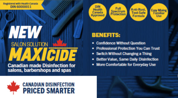 MAXIcide Disinfectant for Salon/Spa 1.89 Litre Barbicide