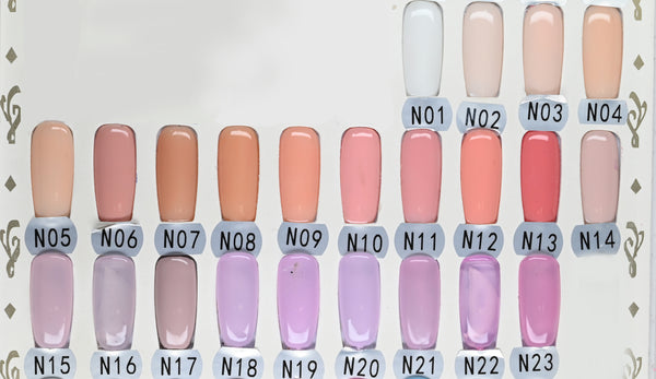 Nude Collection Nail Gel Polish | Present (N01-N23)