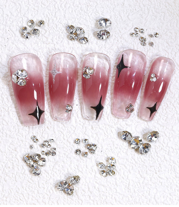 Point Back Crystal 6 slots