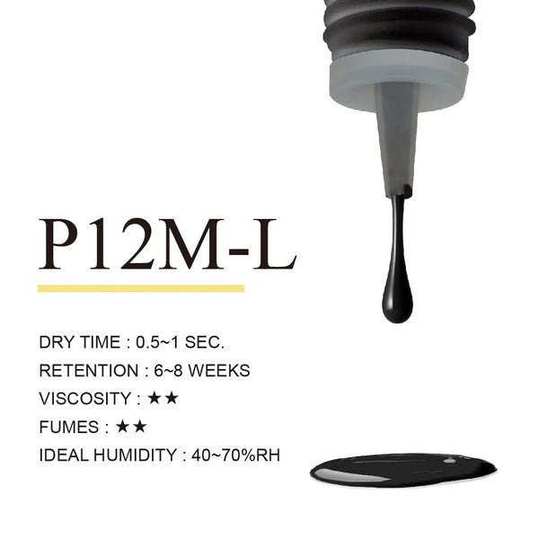 P12 Lash Glue 0.5~1 Sec Instant Cure Jovisa | Made in Japan