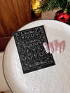 Reindeer Nail Decal for Airbrush/Ombre Gel