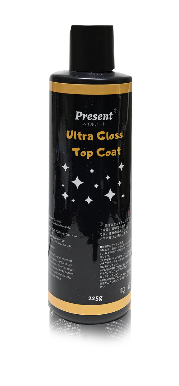 Base/Top Coat Gel Polish (No Wipe) - Present