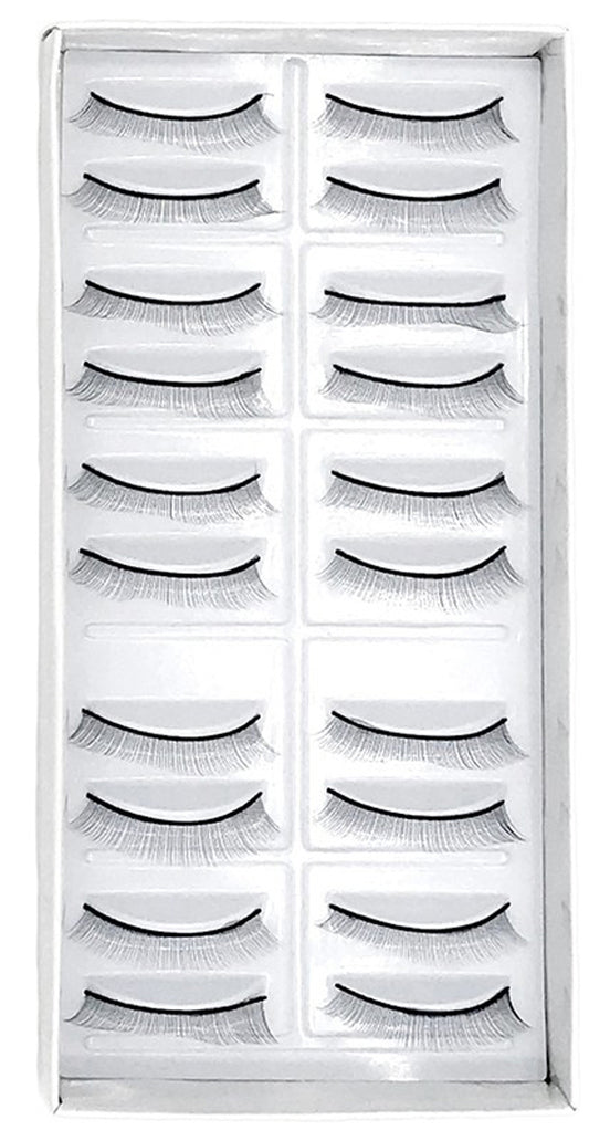 10 pairs/5 pairs Practice Lashes for Mannequin Training (Self-Adhesive)