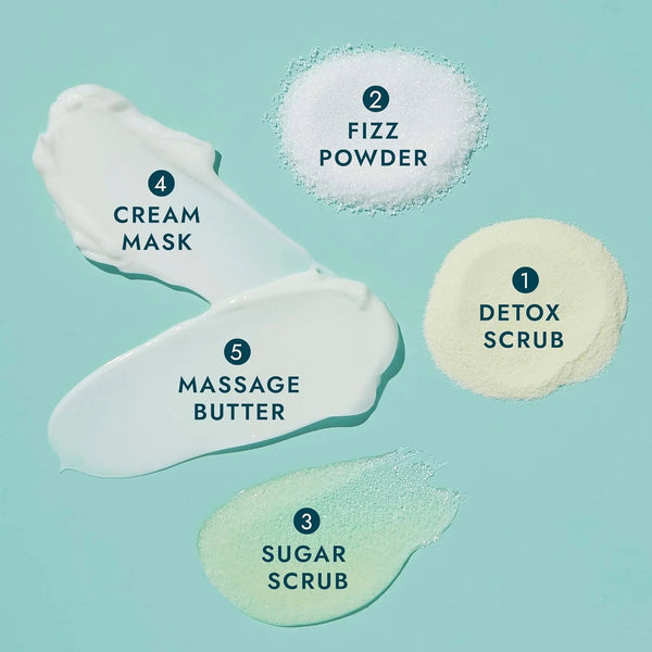 Voesh 5 Steps Pedi In A Box O2 Fizz | Home/Salon Use
