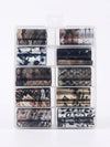 Foil Paper Nail Art Transfer Foil for Metallic, Holographic & Luxury Nail Designs