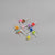 Colorful Acrylic Lollipop Nail Charms 10pcs