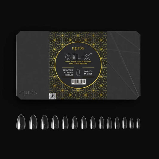 apres Gel-X Tips 100% Soak Off Soft Gel Nail Extensions (600pcs)