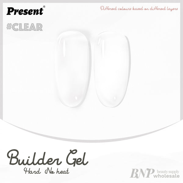 Present - Hard Builder Gel No Heat (8g/50g/500g/1000g)