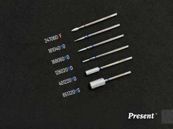 Manicure Diamond Drill Bit | Present