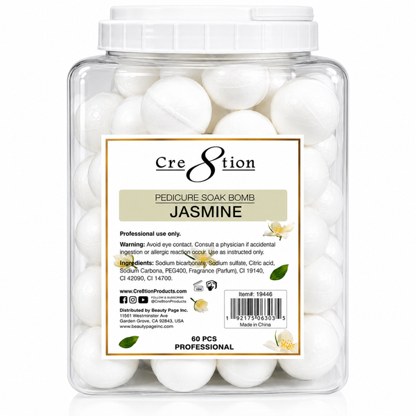 Cre8tion Pedicure Soak Bombs 60pcs | Salon Use Pedicure Supply
