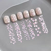 Nail Art Glitter Sequins, Aurora Pink Mermaid, Flower Petal Cherry Blossom Star Shapes