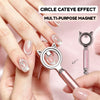 Holo Circle Cateye Effect Magnet Multi-purpose Magnet | Pink