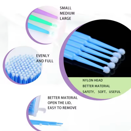 Cleaning Swab Micro Brush (100pcs)
