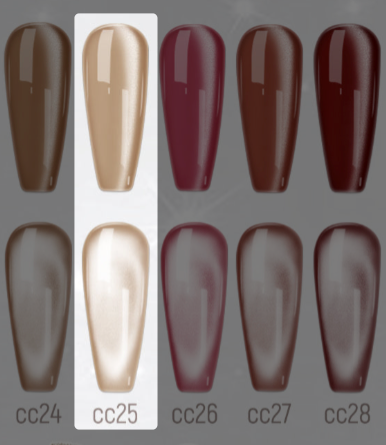 Ceramic Cat Eye Gel Polish for Nails (CC19-CC30)