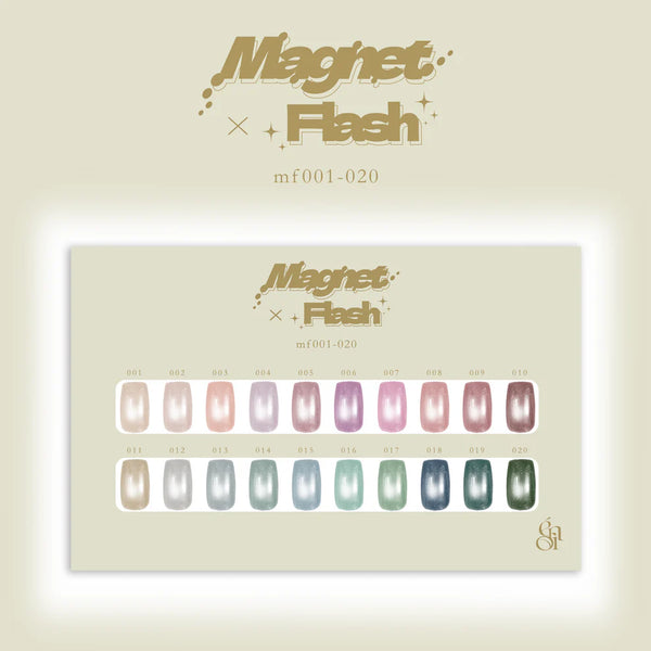Énoi Cat Eye Gel Polish - Magnet Flash Set #MF001-MF020