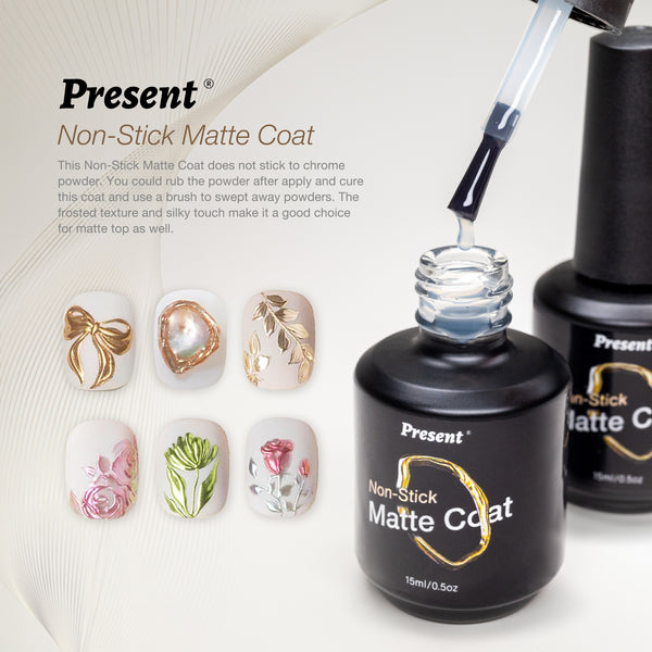 Non-stick Matte Top Coat(15ml) | Present