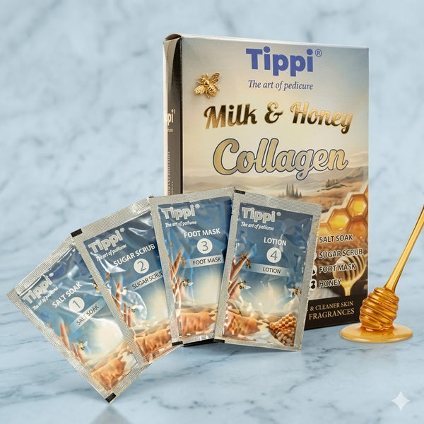Tippi 4in1 Pedi in a Box Milk and Honey