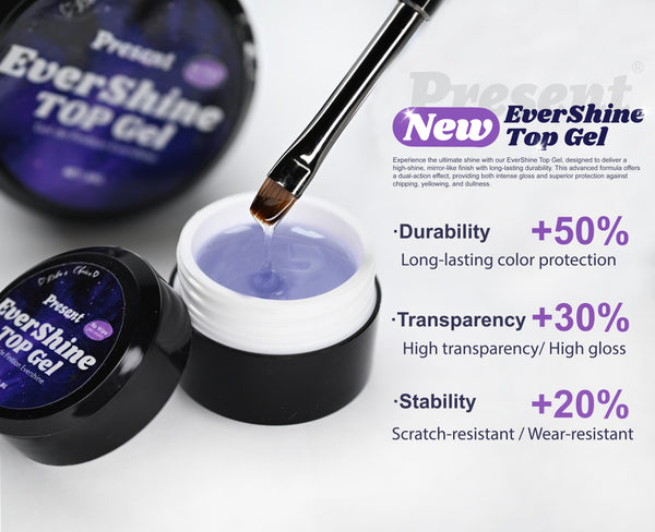 Evershine Top Gel Super Shine Effect | Present