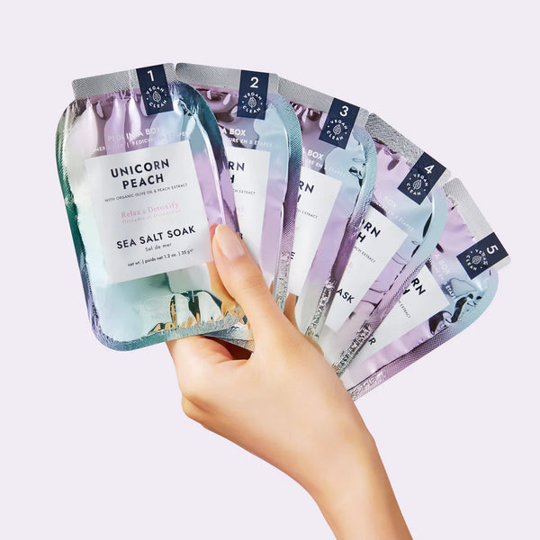 Pedi in a Box Glimmer 5 Step | Voesh
