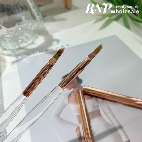 Triangle nail brush