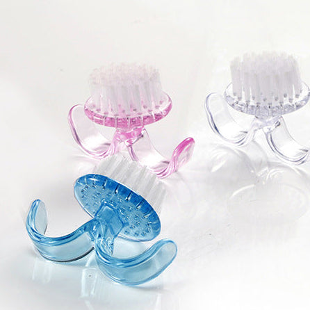 Round Nail Dusting Brush(Mix Color)