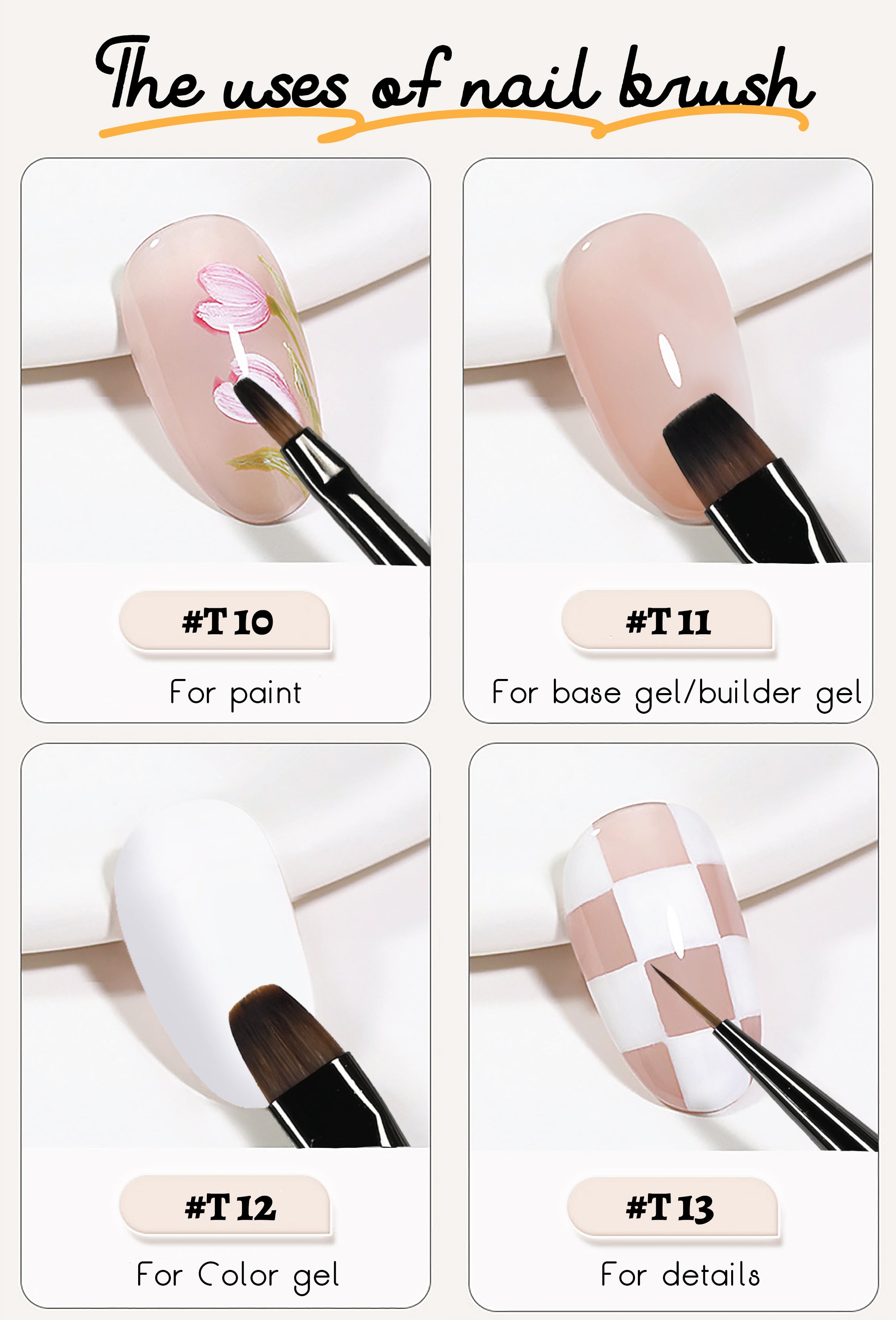 [Present] Nail brush (T10-T13)