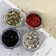 Nail Glitter Mini Hearts