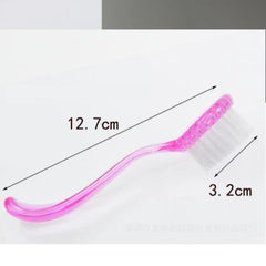 Nail Dust Brush with Cap Soft Durable Pet Shampoo Brush