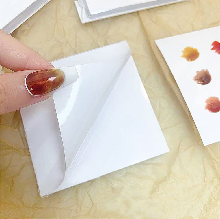 Disposable Gel Color Mixing Paper(Extra Thick)