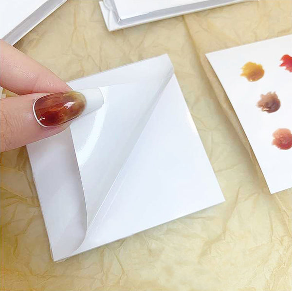 Disposable Gel Color Mixing Paper(Extra Thick)