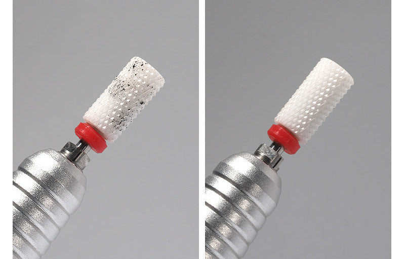 Carbide Drill Bit Cleaning Chamber with Removable Cover