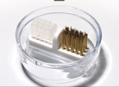 Carbide Drill Bit Cleaning Chamber with Removable Cover