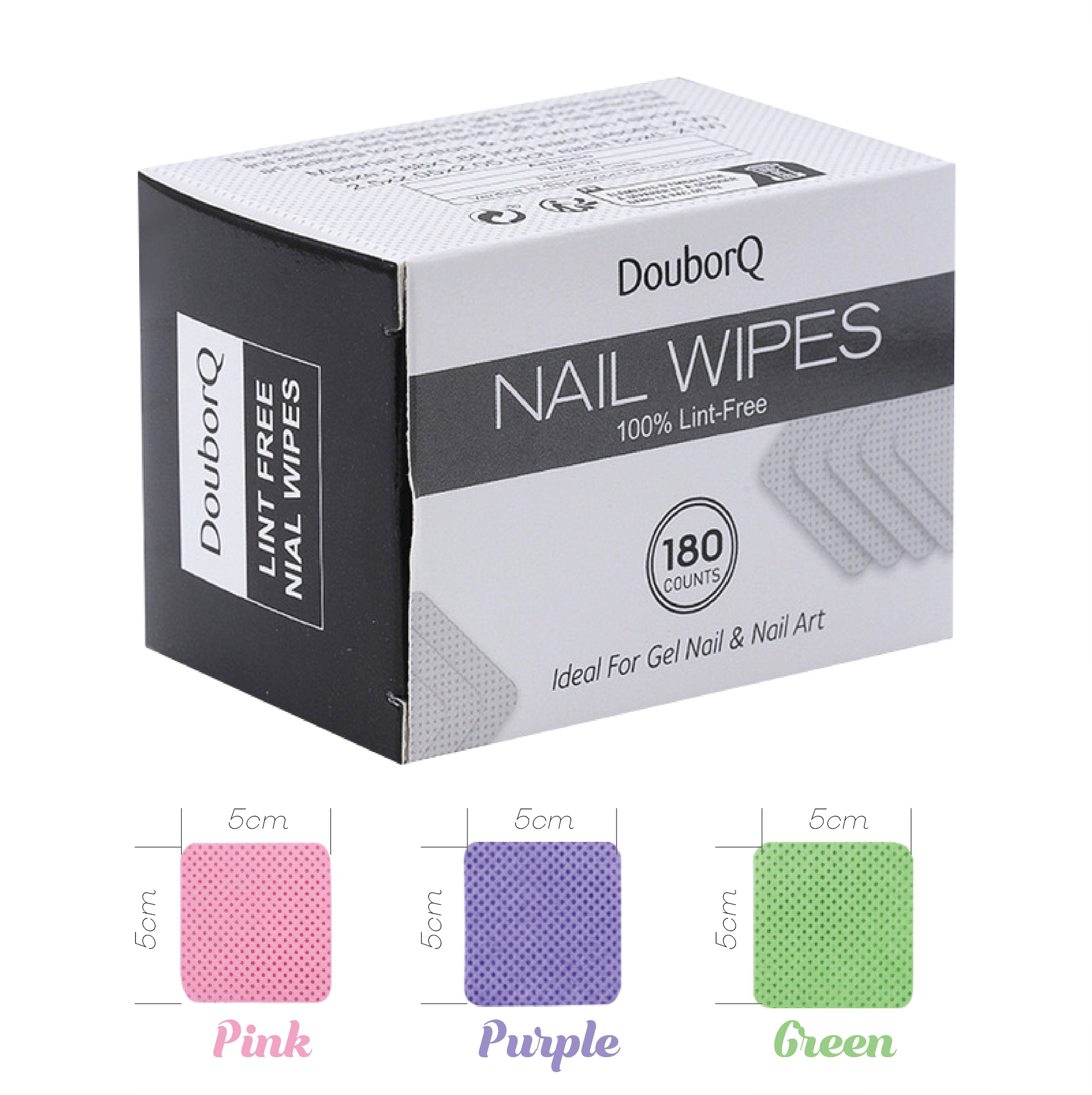 Lint Free Nail Wipes For Gel Removal