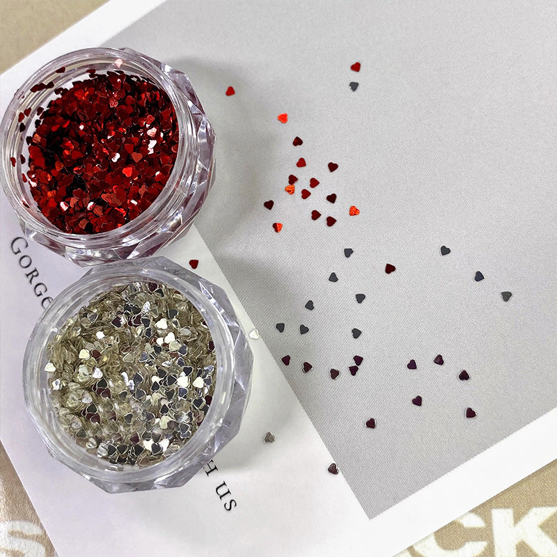Nail Glitter Mini Hearts