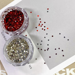 Nail Glitter Mini Hearts