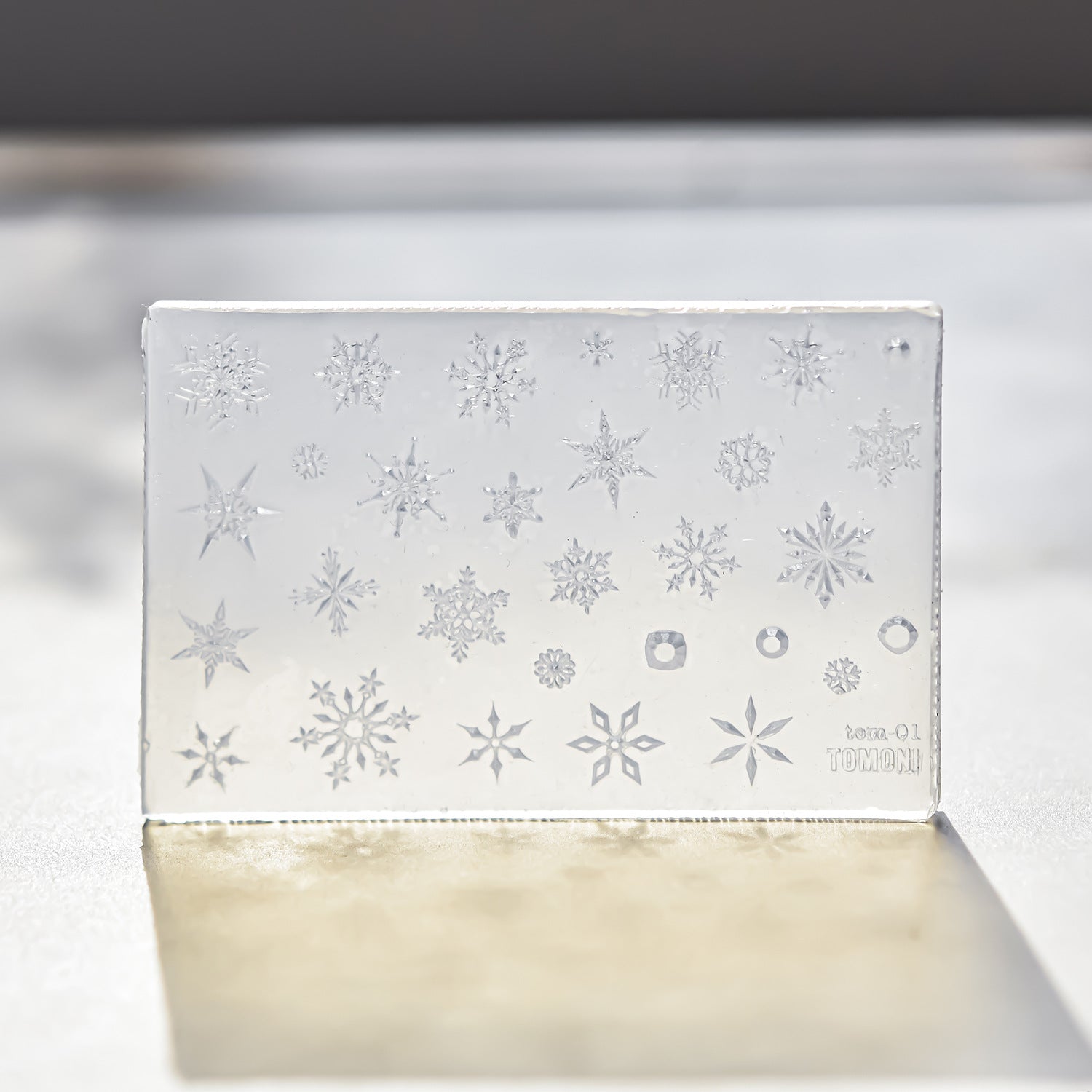 3D Silicone Nail Decor Molding Snowflakes Mould Stamping Design