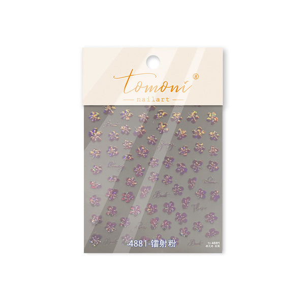 Floral Nail Sticker Decorative Decal Nail Art