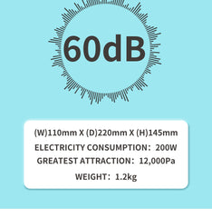 Daichong All-in-One Nail Drill with Vacuum (2 Version)