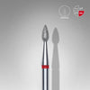 [Staleks] Diamond nail drill bit drop blue EXPERT head diameter 2.3 mm / working part 5 mm