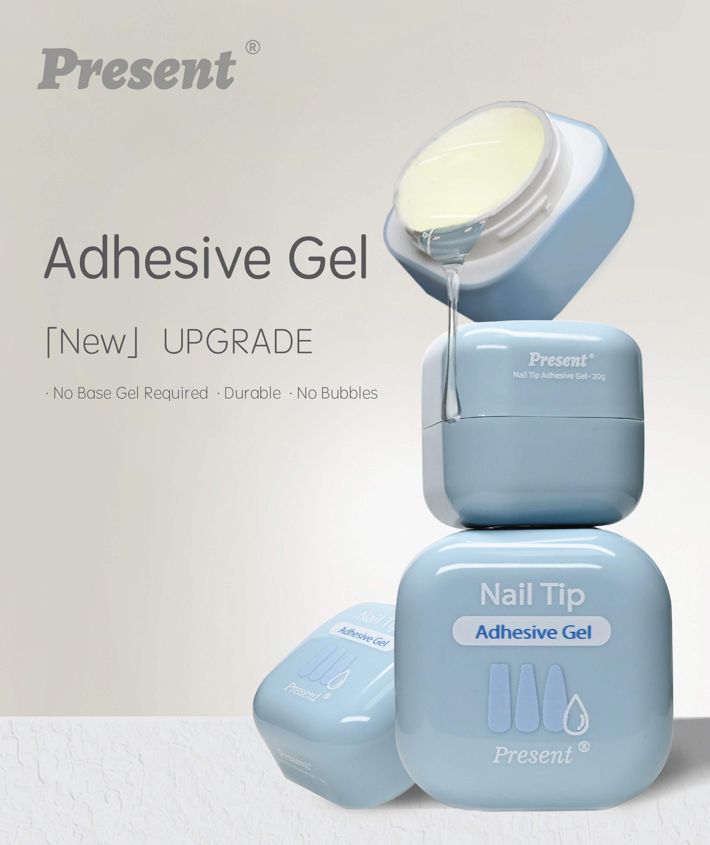 [Present] Nail Tip Adhesive Gel 20/50g