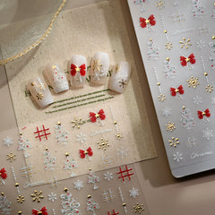 Christmas Nail Art Stickers (36 styles)
