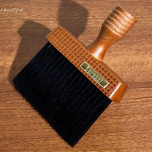 Solid Wood Tabletop Nail Duster Cleaning Brush