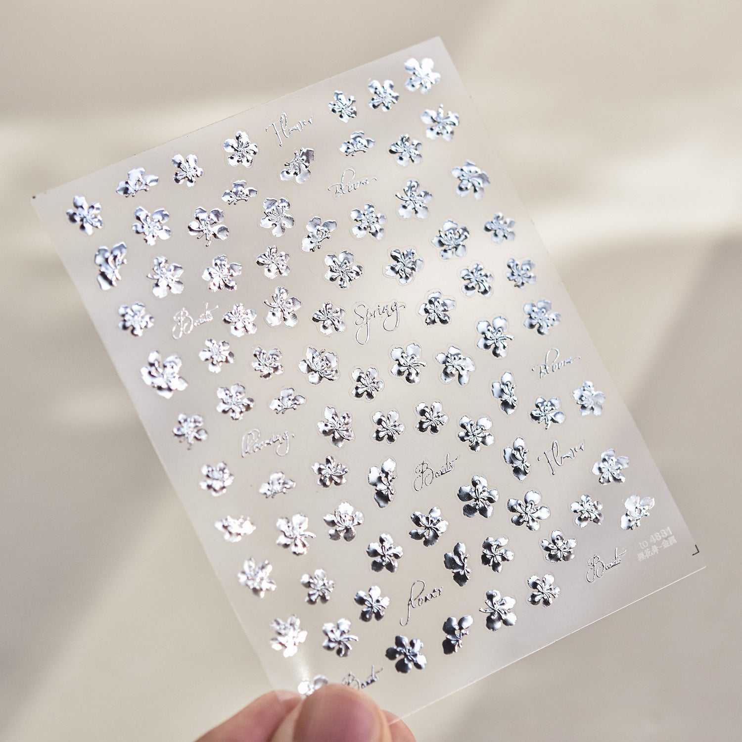 Floral Nail Sticker Decorative Decal Nail Art