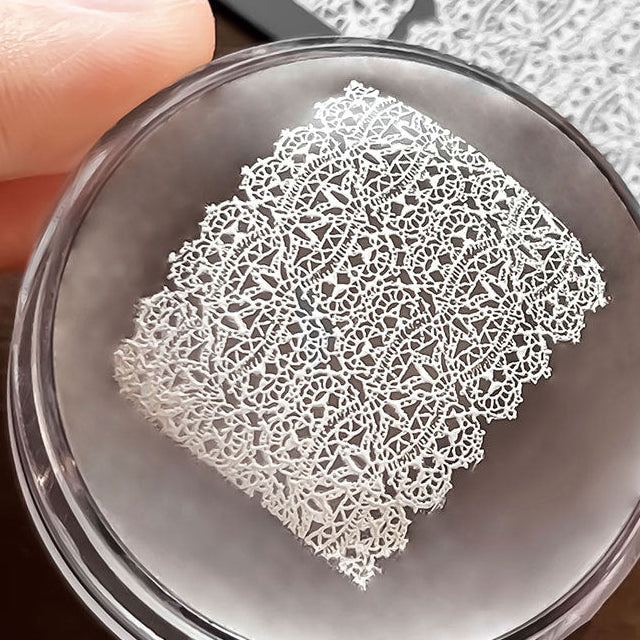 Lace Design Stamping Plate for Nail Art